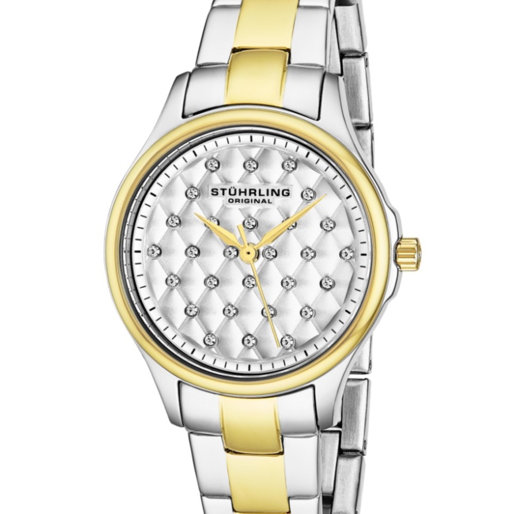 Stuhrling | Two-toned Silver & Gold Watch